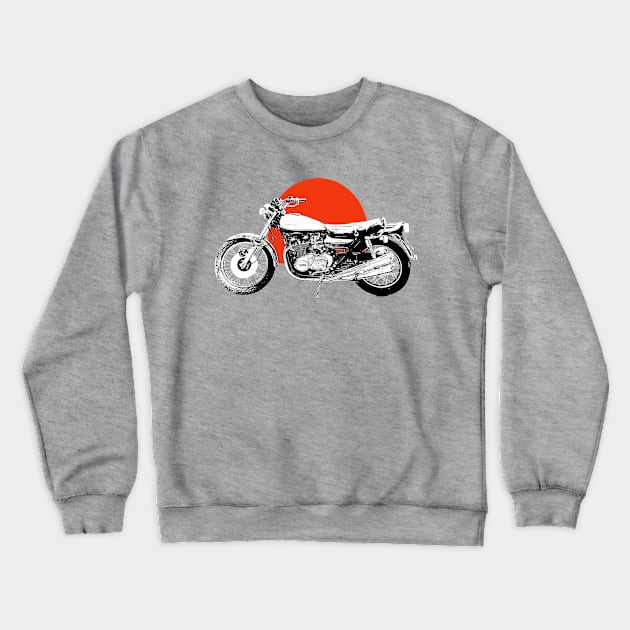 Zed Sled Crewneck Sweatshirt by motomessage